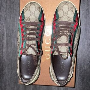 Vintage Gucci sneakers, women's size 38u. Good condition